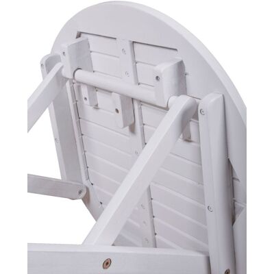 Garden Pleasure Gartentisch MESA Weiß 50x50x50 cm - Gartentisch Garden Pleasure Gartentisch MESA Weiß 50x50x50 cm - Gartentisch
