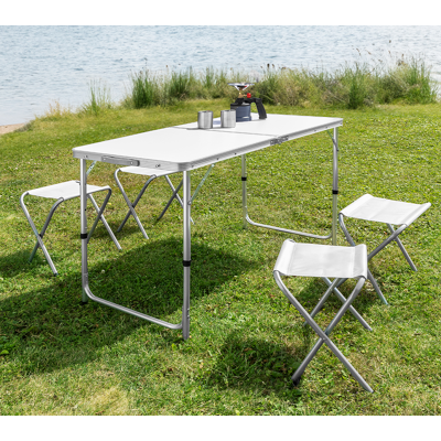 Better Home Camping Klappbarer Tisch Set 5-tlg. Better Home Camping Klappbarer Tisch Set 5-tlg.