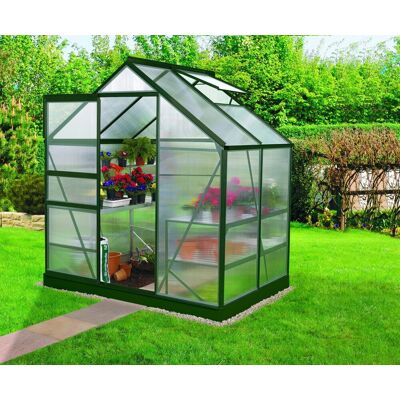 VITAVIA Venus 2500 Gewächshaus - 2,5m², Aluminium, UV Polycarbonat VITAVIA Venus 2500 Gewächshaus - 2,5m², Aluminium, UV Polycarbonat