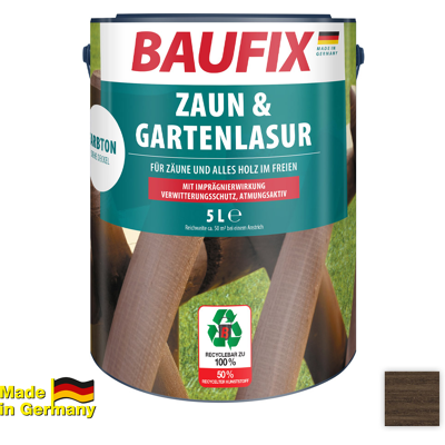 Baufix Zaun- und Gartenlasur - Palisander Baufix Zaun- und Gartenlasur - Palisander