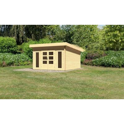 Karibu Gartenhaus "Bentheim 5" mit Dacheindeckung naturbelassen Karibu Gartenhaus "Bentheim 5" mit Dacheindeckung naturbelassen