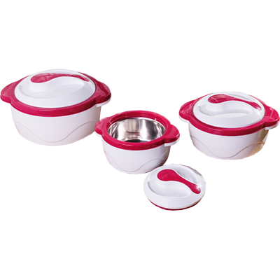 Cucinova Thermoschüssel 3er Set Premium, beere Cucinova Thermoschüssel 3er Set Premium, beere