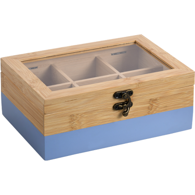 KESPER Bambus-Teebox - 6 Fächer - Lebensmittelbehälter KESPER Bambus-Teebox - 6 Fächer - Lebensmittelbehälter