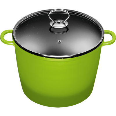 KING 7L XXL« Kochtopf GRÜN, Aluguss, Induktion KING 7L XXL« Kochtopf GRÜN, Aluguss, Induktion