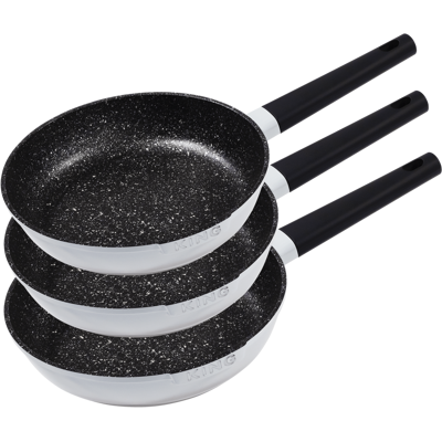 KING 3tlg. Bratpfannenset« SHINE-GREY, Induktion, 20+24+28cm KING 3tlg. Bratpfannenset« SHINE-GREY, Induktion, 20+24+28cm