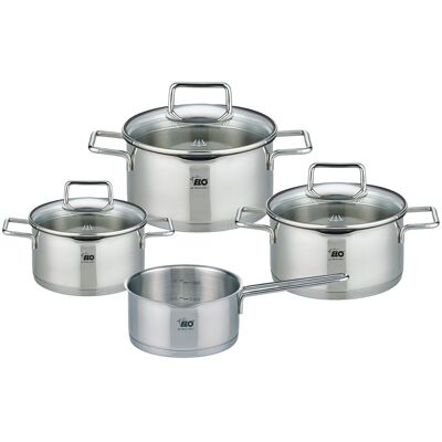 ELO Smart Steam Topfset - Edelstahl, 27 cm, induktion ELO Smart Steam Topfset - Edelstahl, 27 cm, induktion