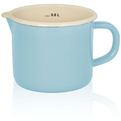 Karl Krüger Emaillierter Milchtopf Sylt, 10 cm Karl Krüger Emaillierter Milchtopf Sylt, 10 cm