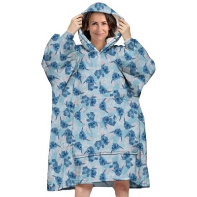 Disney Lilo & Stitch Kuscheldecke mit Kapuze – Coral Fleece Onesize Disney Lilo & Stitch Kuscheldecke mit Kapuze – Coral Fleece Onesize