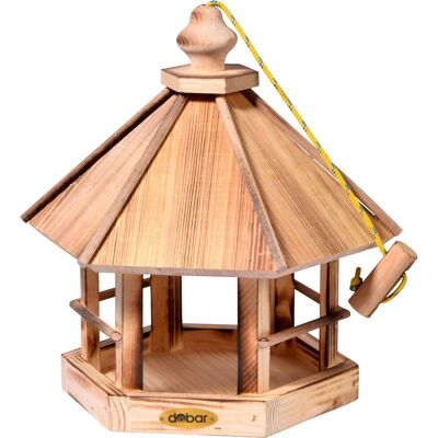Dobar Vogelhaus sechseckig zum Aufhängen, geflammt Dobar Vogelhaus sechseckig zum Aufhängen, geflammt