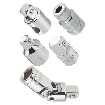 Kraft Karft Ratschen Verbindungsstücke Set, 5tlg. Kraft Karft Ratschen Verbindungsstücke Set, 5tlg.