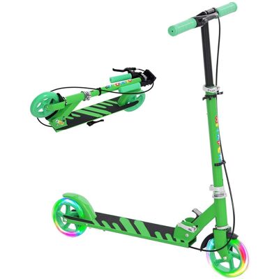AIYAPLAY Roller Kinder Klappbar mit Verstellbarer Lenkerhöhe, 2 Leuchtenden Räder AIYAPLAY Roller Kinder Klappbar mit Verstellbarer Lenkerhöhe, 2 Leuchtenden Räder