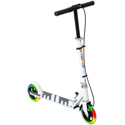 AIYAPLAY Roller Kinder Klappbar mit Verstellbarer Lenkerhöhe, 2 Leuchtenden Räder AIYAPLAY Roller Kinder Klappbar mit Verstellbarer Lenkerhöhe, 2 Leuchtenden Räder