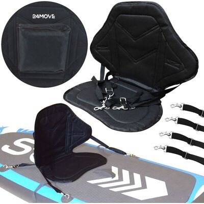 Tronitechnik 24MOVE® SUP Kajak Sitz für Paddle Boards und Kajaks, gepolstert und ergonomisch Tronitechnik 24MOVE® SUP Kajak Sitz für Paddle Boards und Kajaks, gepolstert und ergonomisch
