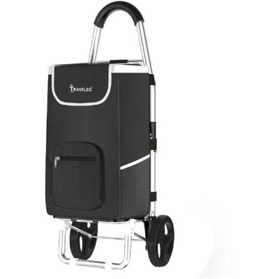 COFI 1453 48 L Einkauf Trolley Einkaufswagen Shopping Trolley Tasche Aluminium Stabil COFI 1453 48 L Einkauf Trolley Einkaufswagen Shopping Trolley Tasche Aluminium Stabil