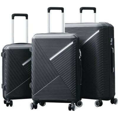 COFI 1453 Reisekoffer Koffer 3 tlg Set Trolley Kofferset Handgepäck Polypropylen Gepäck COFI 1453 Reisekoffer Koffer 3 tlg Set Trolley Kofferset Handgepäck Polypropylen Gepäck