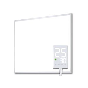 Heidenfeld Home & Living Heidenfeld Infrarotheizung HF-HP100-3, m. Thermostat, weiß, 300-1200 Watt, 10 J. Garantie (300 Watt)