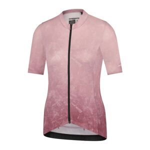 Shimano W's YURI Short Sleeve Jersey, Matte Pink