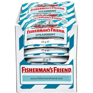 Fisherman's Friend Fishermans Friend Spearemint ohne Zucker 25 g, 24er Pack