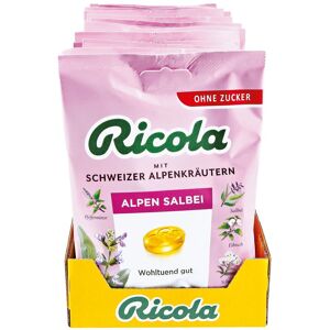 Ricola Bonbons Alpensalbei ohne Zucker 75 g, 18er Pack