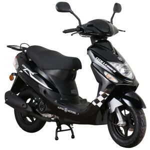 Alpha Motors Motorroller CityLeader 50 ccm 45 kmh EURO 5 schwarz