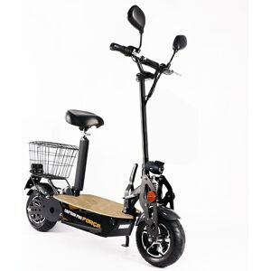 Forca FORÇA CAPTAIN PRO Elektro-Scooter bis 50 km/h Topspeed in Schwarz - 20AH Lithium Akku