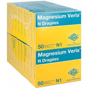 Magnesium Verla N Dragees 20x50 Stück