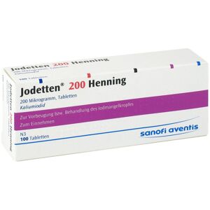 Jodetten 200 Henning 200 Mikrogramm