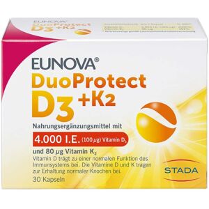 Eunova DuoProtect Vitamin D3+K2 4000IE/80UG