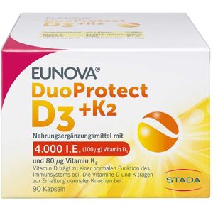 Eunova DuoProtect Vitamin D3+K2 4000IE/80UG