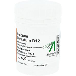 Biochemie Adler 1 Calcium fluor.D12 Adl.p. Tabletten