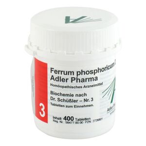 Biochemie Adler 3 Ferrum phosphoricum D12 Adl.p. Tabletten