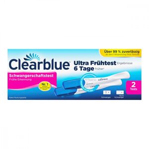 Clearblue Schwangerschaftstest frühe Erkennung