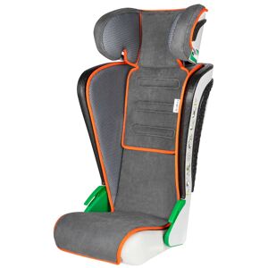 WALSER Kindersitz Noemi, klappbarer Auto-Kindersitz ECE R129 geprüft Anthrazit/Orange
