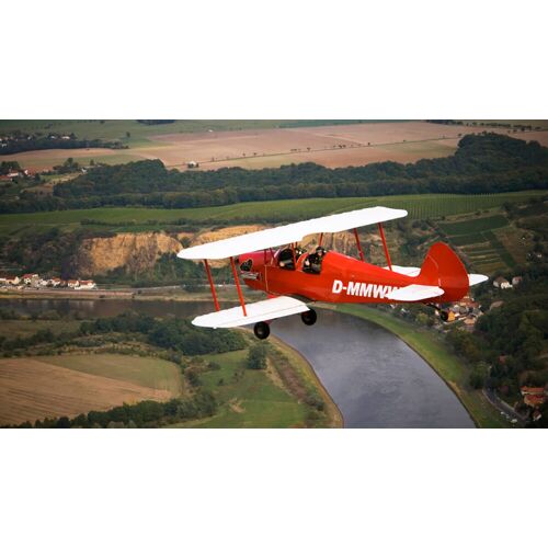 Rundflug im offenen Doppeldecker