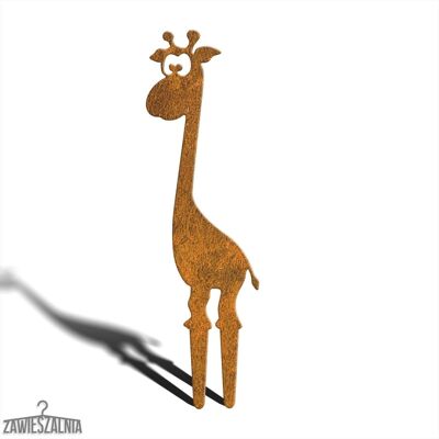 Monster Cable Zawieszalnia – Gartendekoration Haustier Giraffe Gloria L 44 cm, Corten-Stahl Monster Cable Zawieszalnia – Gartendekoration Haustier Giraffe Gloria L 44 cm, Corten-Stahl