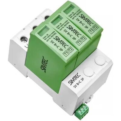 Simtec PV Überspannungsschutz T1+T2 1000V DC B+C - Überspannungsschutz Simtec PV Überspannungsschutz T1+T2 1000V DC B+C - Überspannungsschutz