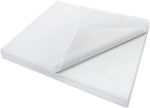 ratioform Seidenpapier, weiß, säurefrei, 75 x 50 cm (L x B), 2150 Bogen/Pack