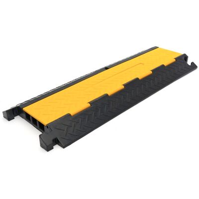 HBM 90 cm Kabelbrücke / Kanal mit Klappe und 3 Kanälen - Kabelmanagement HBM 90 cm Kabelbrücke / Kanal mit Klappe und 3 Kanälen - Kabelmanagement