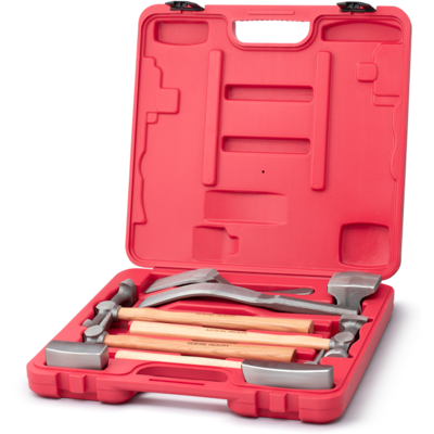 HBM 10-teiliges Hammer-Ausbeulset, Ausbeulgarnitur Modell 3 HBM 10-teiliges Hammer-Ausbeulset, Ausbeulgarnitur Modell 3