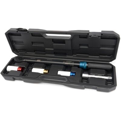 HBM 5-teiliger Drehmomentschlüssel-Satz – 1/2 Zoll, 20–210 Nm HBM 5-teiliger Drehmomentschlüssel-Satz – 1/2 Zoll, 20–210 Nm