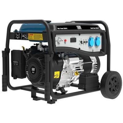 HBM Generator mit 322 cm³ Benzinmotor 230V 5500W HBM Generator mit 322 cm³ Benzinmotor 230V 5500W