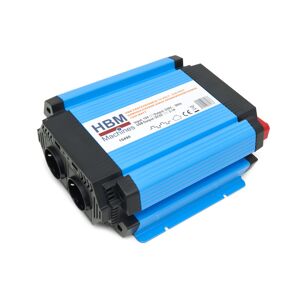 HBM Professional 12 Volt - 230 Volt Modifizierte Sinusspannung Wechselrichter 1000 Watt spannungswandler