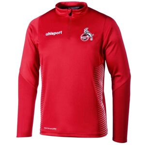 Uhlsport 1.FC K?LN SCORE 1/4 ZIP TOP rot/wei?