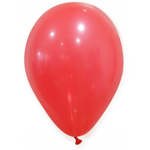 GLOBOLANDIA Luftballons Party-Deko 100 Stück rot 30cm