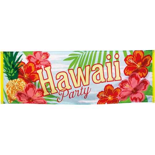 BOLAND BV Banner Hawaii Party 74 x 220 cm