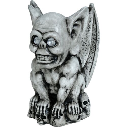 FIESTAS GUIRCA, S.L. Wasserspeier Dekofigur 20 cm grau