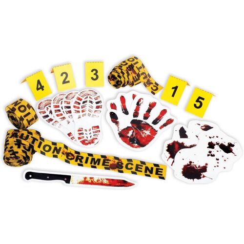 PTIT CLOWN Mörder Dekoration Täter Tatort