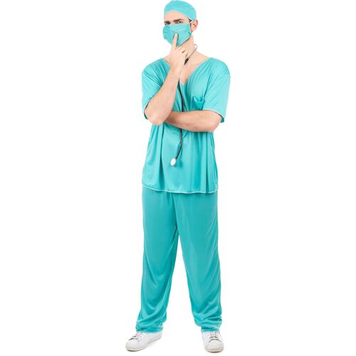 YIWU YUTING Arztkostüm Doktor-Kostüm türkis