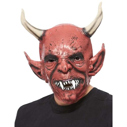 SMIFFY''S Teuflische Dämonen-Maske rot