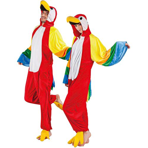 BOLAND BV Papagei Tierkostüm-Overall bunt